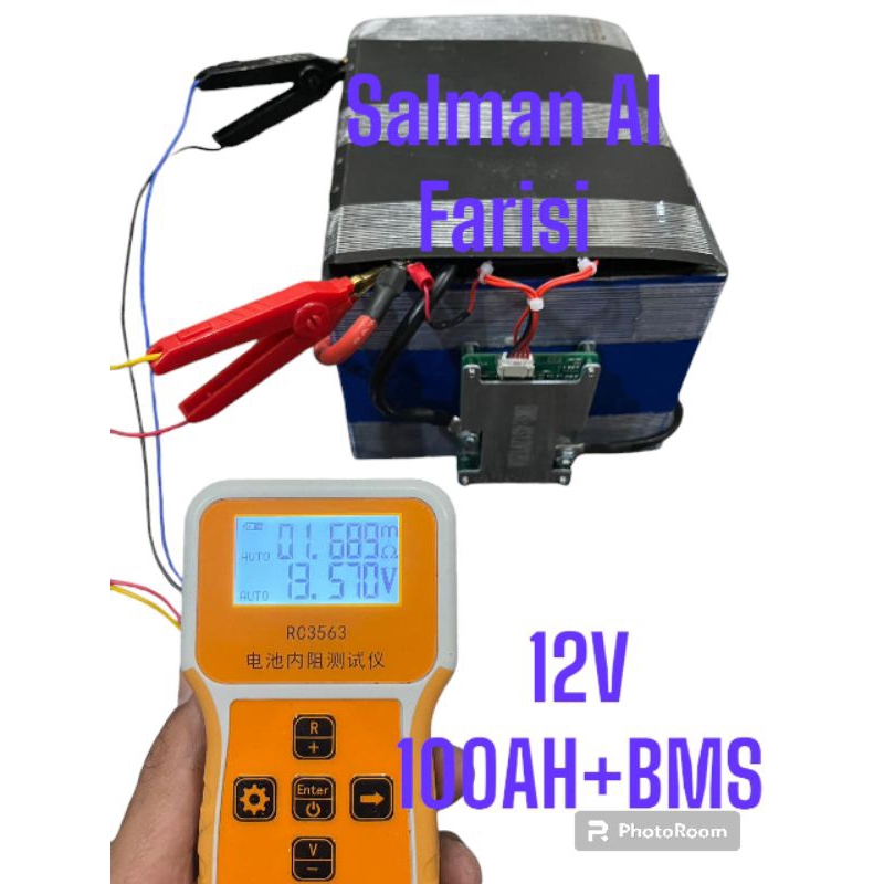 Lifepo4 12V 50Ah 100Ah 150Ah Cell Tahun 2024-2025 Like New