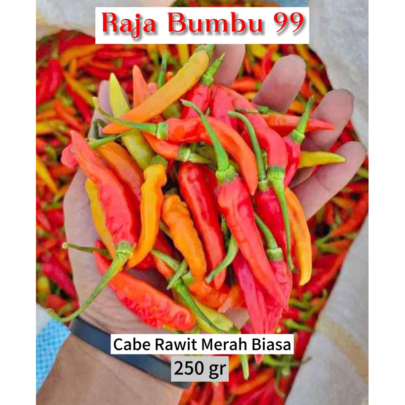 

Cabe Rawit Merah Biasa 250gr