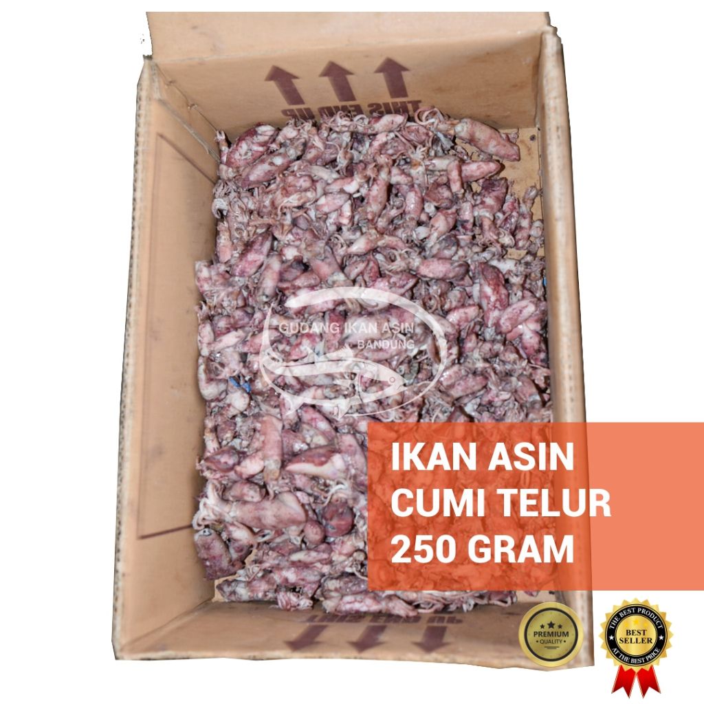 

Ikan Asin Cumi Telur 250 gr