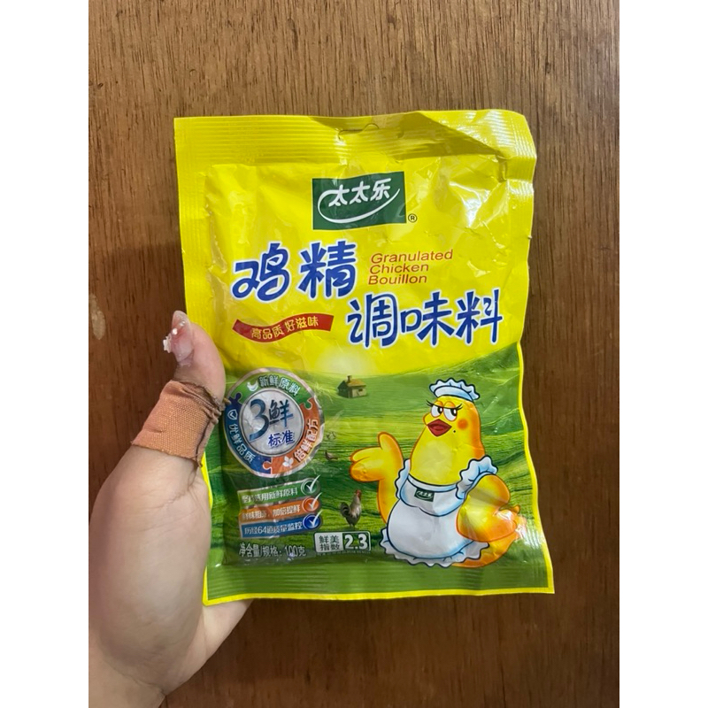 

Bumbu penyedap ayam ji jing tiao wei liao 鸡精调味料 100gr