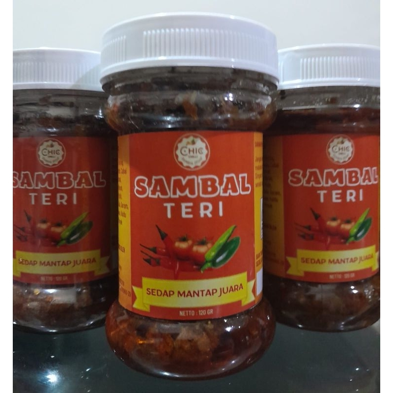 

SAMBAL TERI SEDAP MANTAP CHIC CHILLI