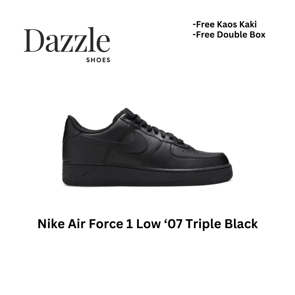 Nike Air Force 1 Triple Black 'SKU 315122-111'