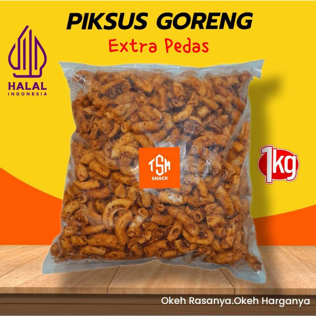 

PIKSUS BUMBU EXTRA PEDAS 1 KG - BUMBU GURIH RENYAH - CEMILAN KHAS TASIK
