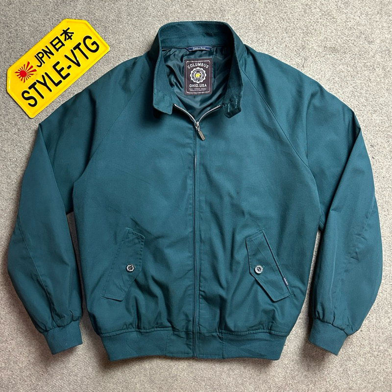 golden bear usa original harrington jaket green hijau casual