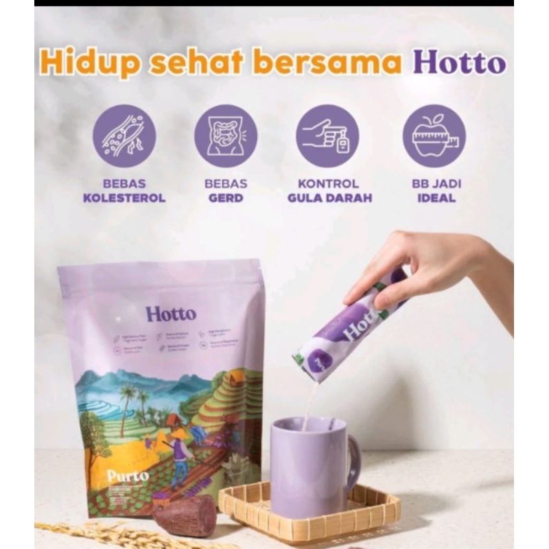 

Hotto Purto Multigrain with Purple Potato Pouch Bundling