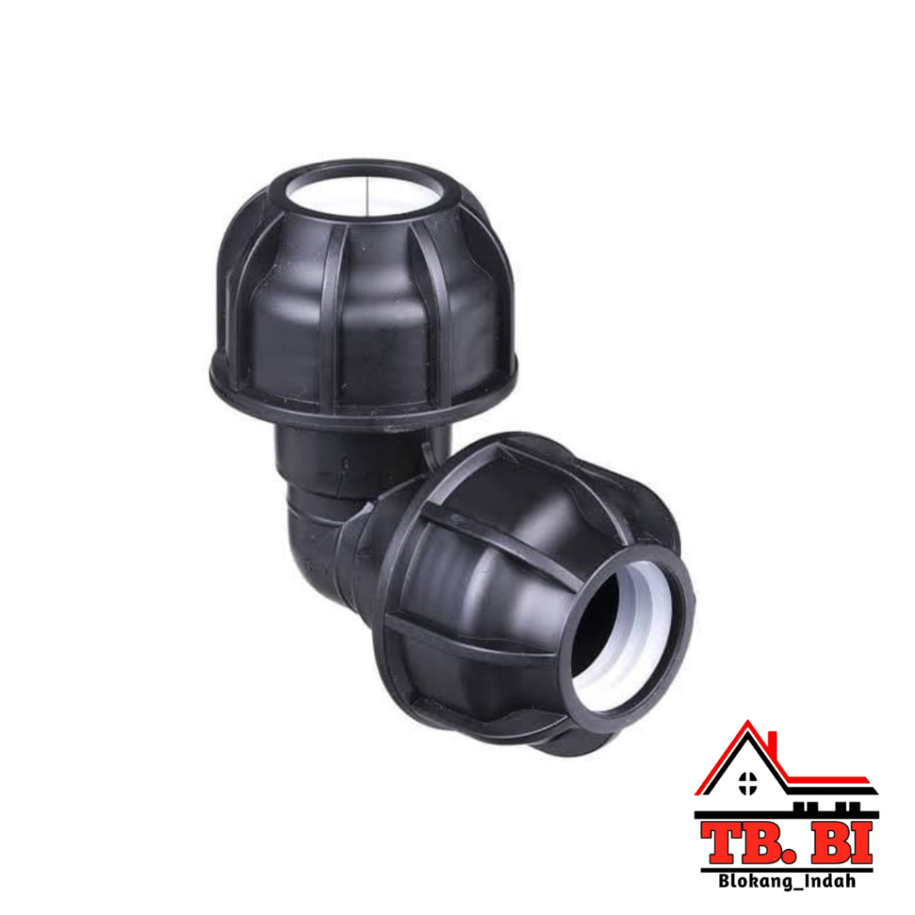 Elbow HDPE 4inch | Fitting HDPE 4 inch | Equal Knee HDPE 110mm by FISH