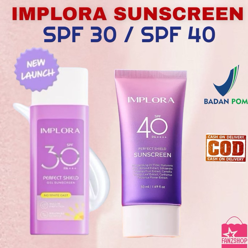 Implora perfect shield sunscreen spf 40 implora sunscreen