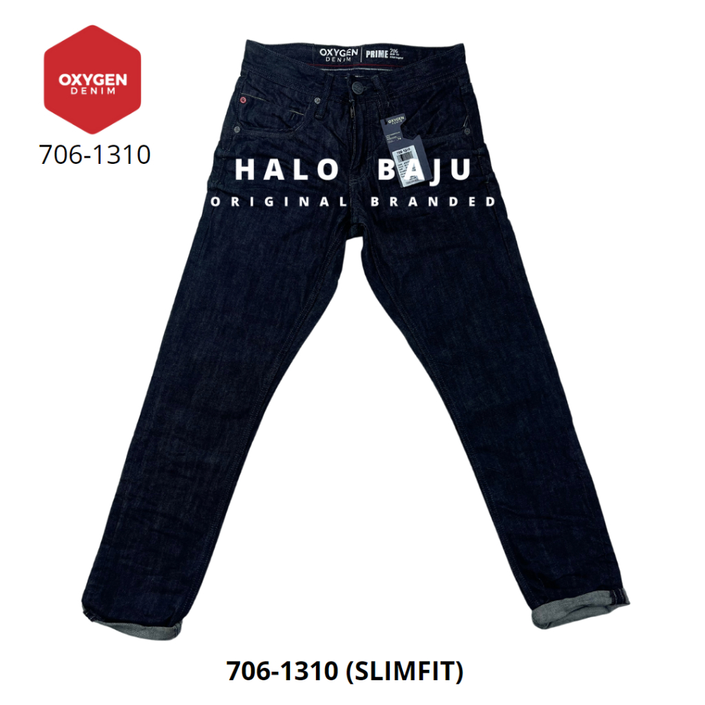 OXYGEN DENIM (706-1310) Celana Oxygen Slim Fit - Prime Core Seasonal