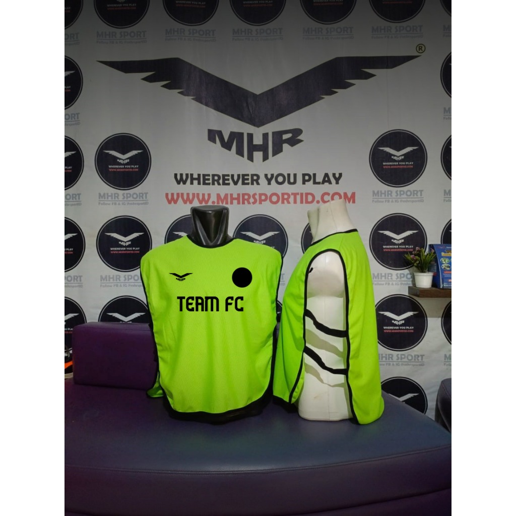 Rompi Training Futsal Bola Custom 6pcs