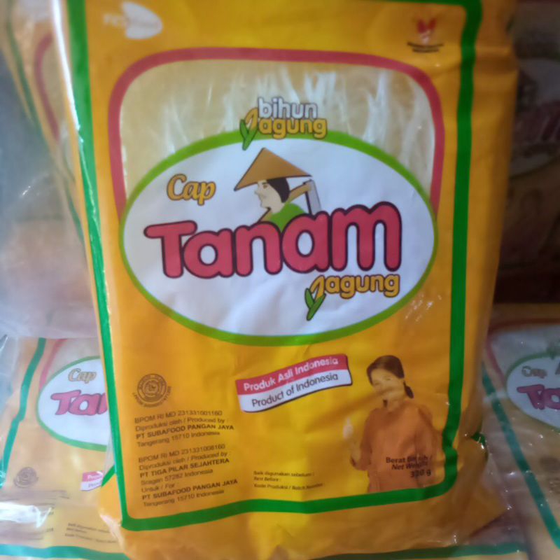 

cap TANAM Bihun Jagung 320 ( 1 pack / 10 pcs )