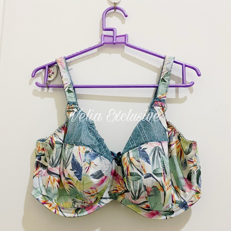 Size UK 32GG Cup Jumbo Bra Brand Elomi Mariella Kawat Tanpa Busa Size UK 32GG US 32J EU 70J Big Size