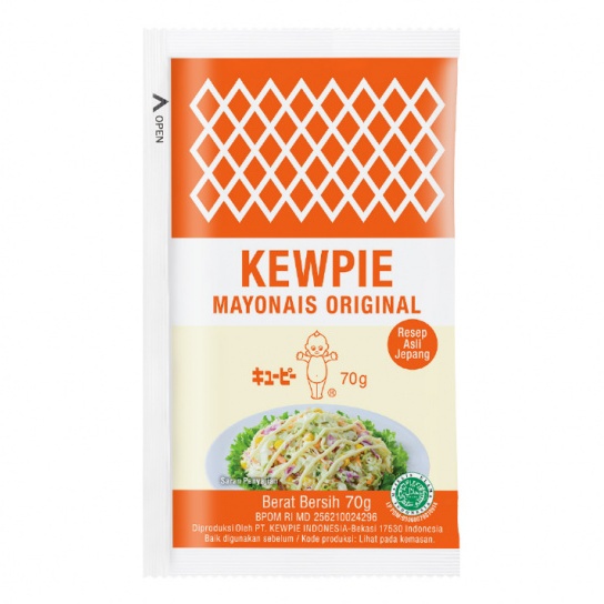 

KEWPIE Mayonaise Original Sachet 70gr – Japanese Mayonnaise – Mayo Jepang