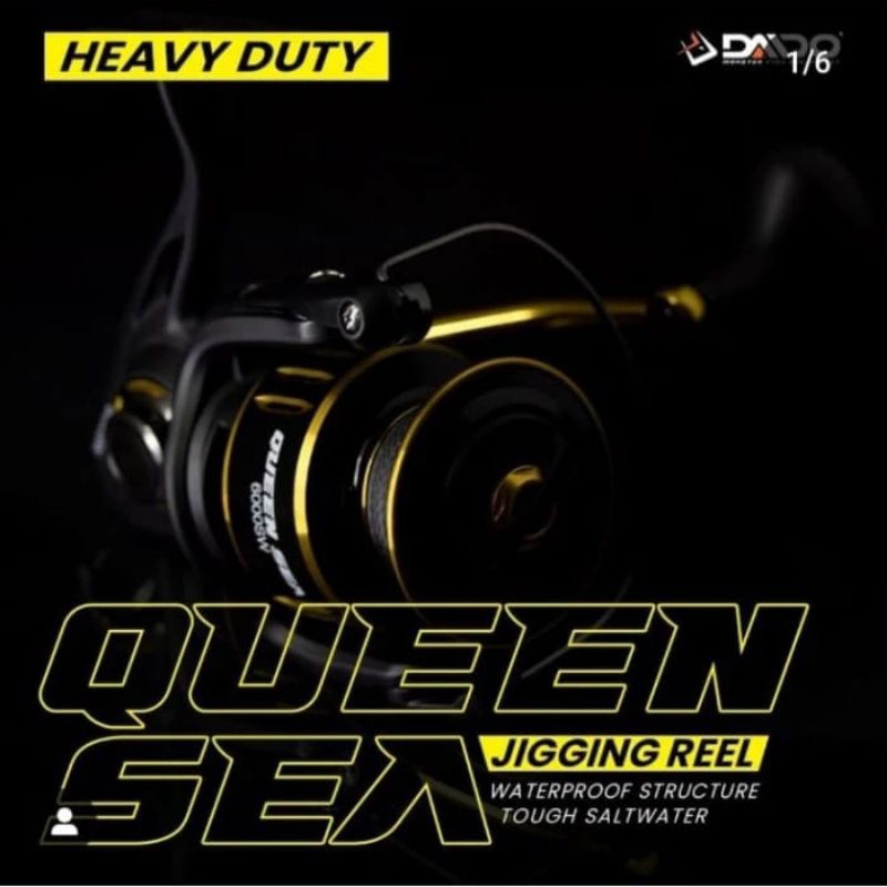 Reel Daido Queen Sea 4000/6000/8000-sw Power Handle