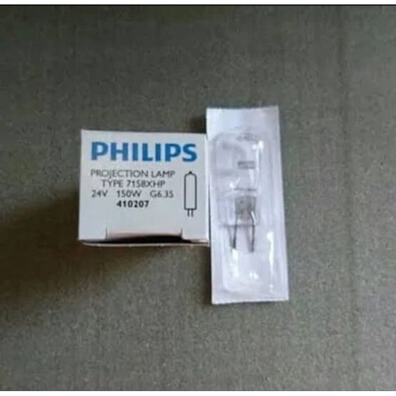 Halogen kacang kapsul 150W 24V 7158 Philips