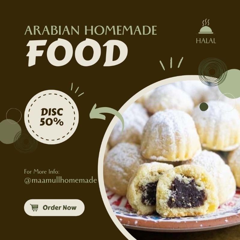 

MAAMUL ARABIC COOKIES HOMEMADE