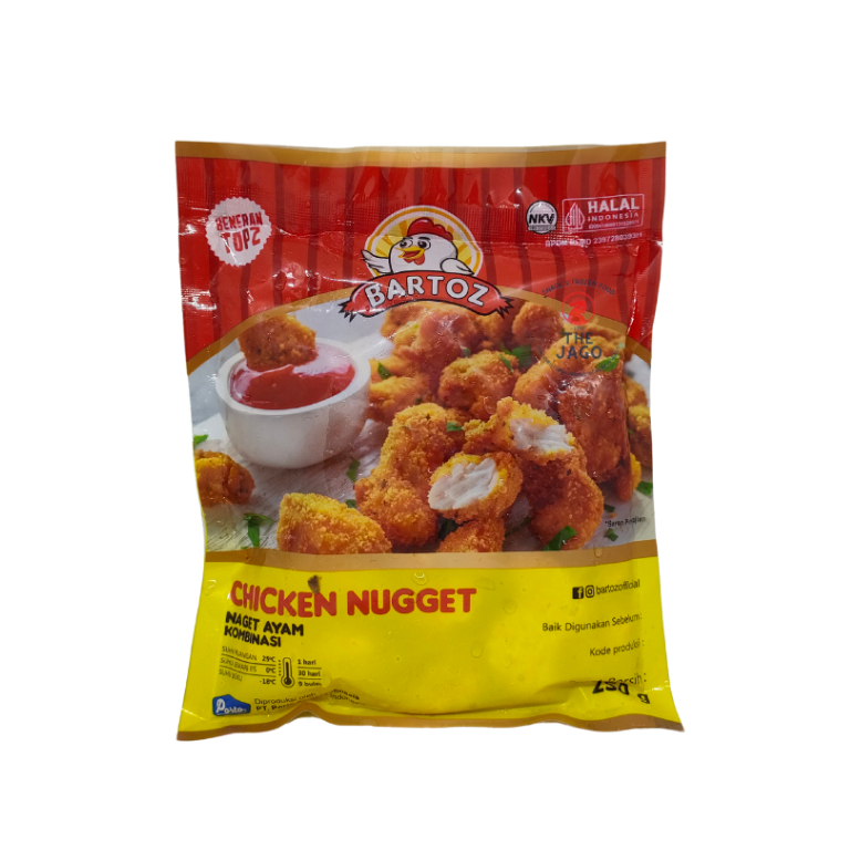 

Bartoz Chichken Nugget Kombinasi 250gr