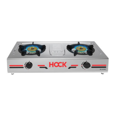 HOCK HP 200EG KOMPOR GAS 2 TUNGKU HOCK BODY STAINLESS