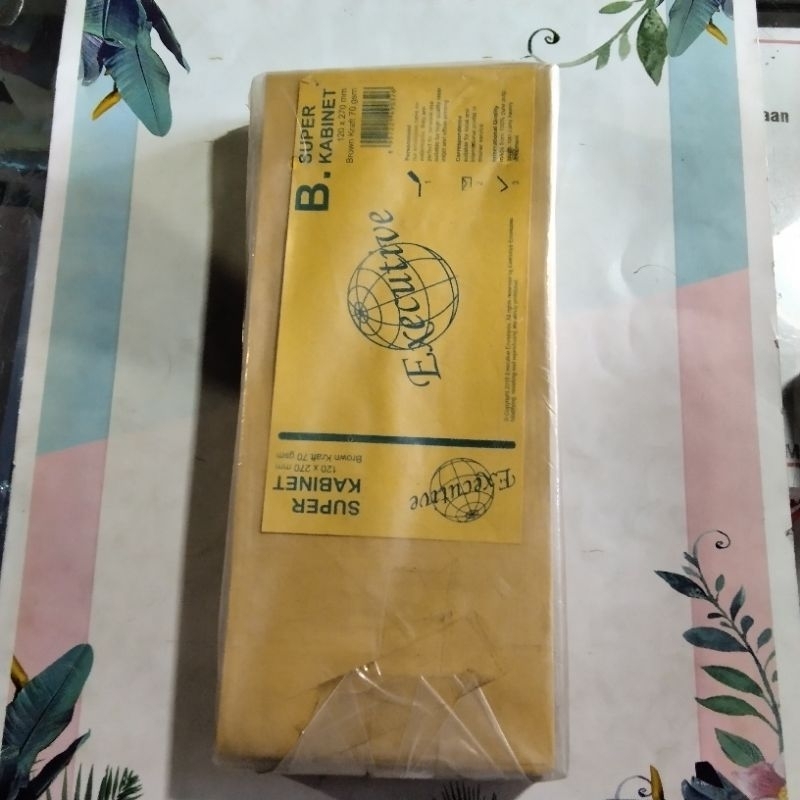 

amplop coklat kabinet B
