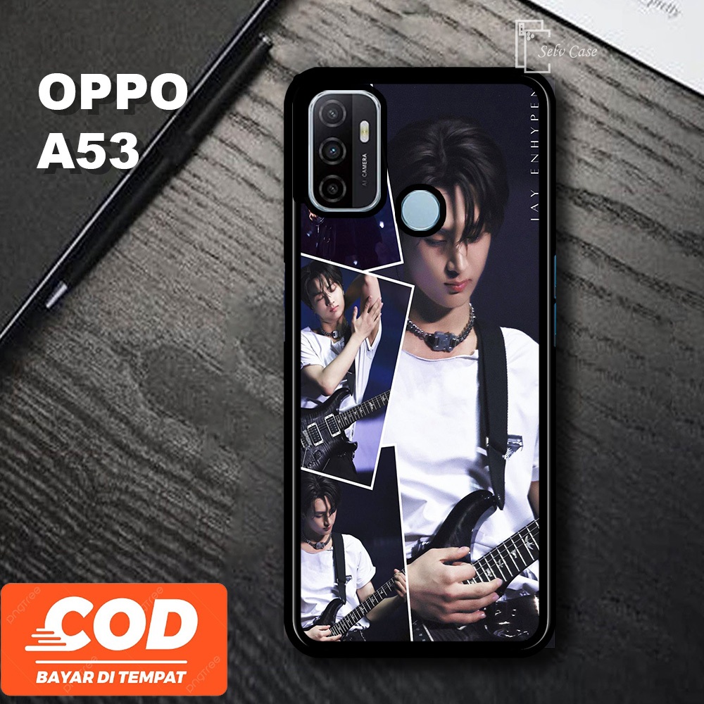 [A12] JAY PARK ENHYPEN CASING HANDPHONE OPPO A53 - CASE OPPO A53 - CASING VIRAL AESTHETIC