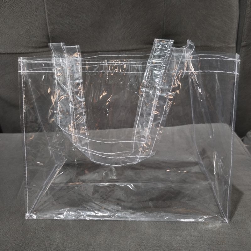 

(PROMO) TAS MIKA TRANSPARAN UNTUK SOUVENIR ULANG TAHUN UKURAN P25 L13 T20 TIPIS 0.13 MICRO