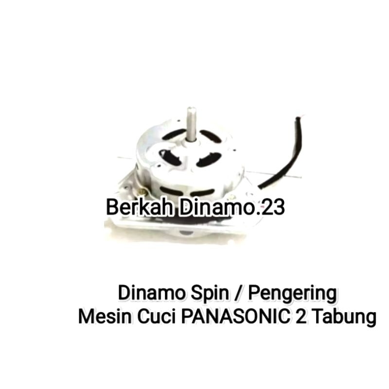 Mesin / Dinamo Pengering Mesin Cuci Panasonic Motor Spin / Pengering Panasonic 2 Tabung