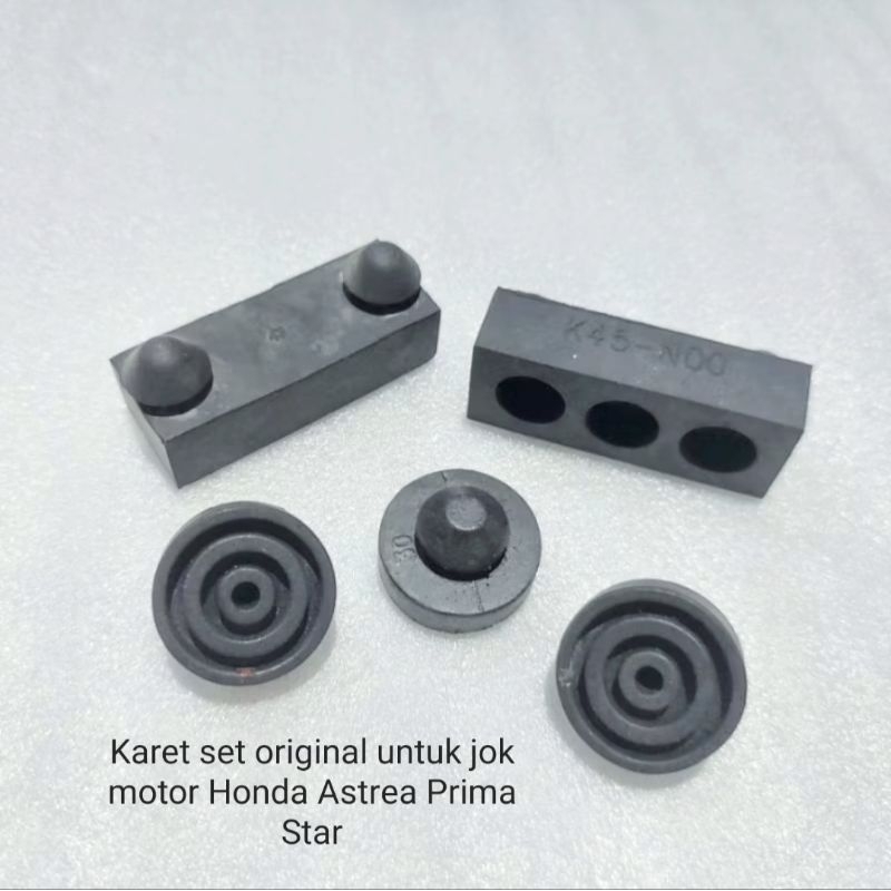 KARET SET ORIGINAL UNTUK JOK MOTOR HONDA ASTREA PRIMA STAR LENGKAP