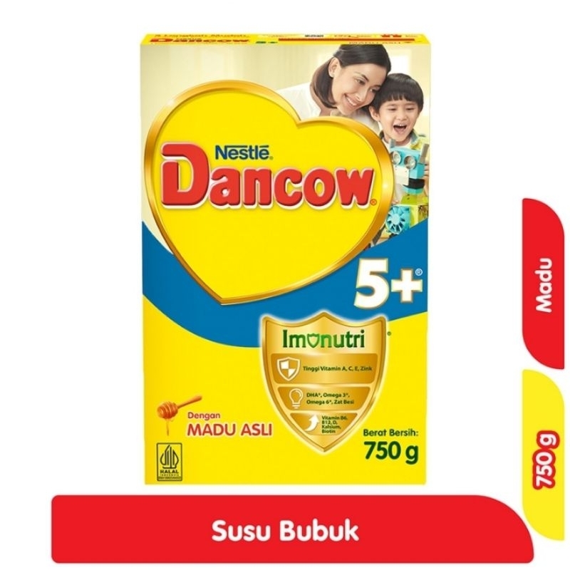 

Netsle Dancow 5+ Madu Susu Pertumbuhan Anak 5- 12 Tahun