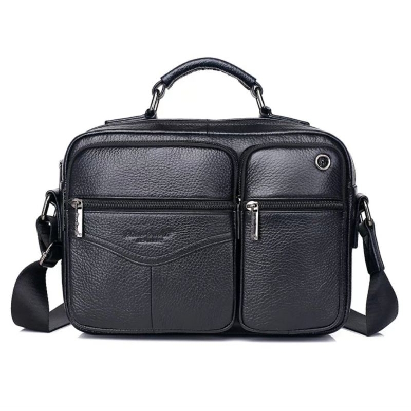 Tas Selempang Kulit Sapi Asli Pria dan Wanita Tas Jinjing Kulit Sapi Asli Import Pria dan Wanita