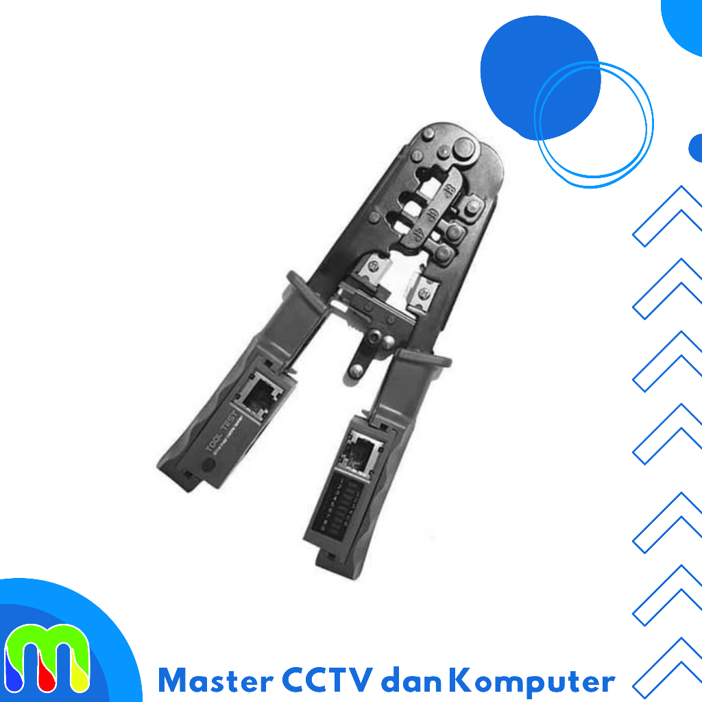 TANG CRIMPING + LAN TESTER RJ45