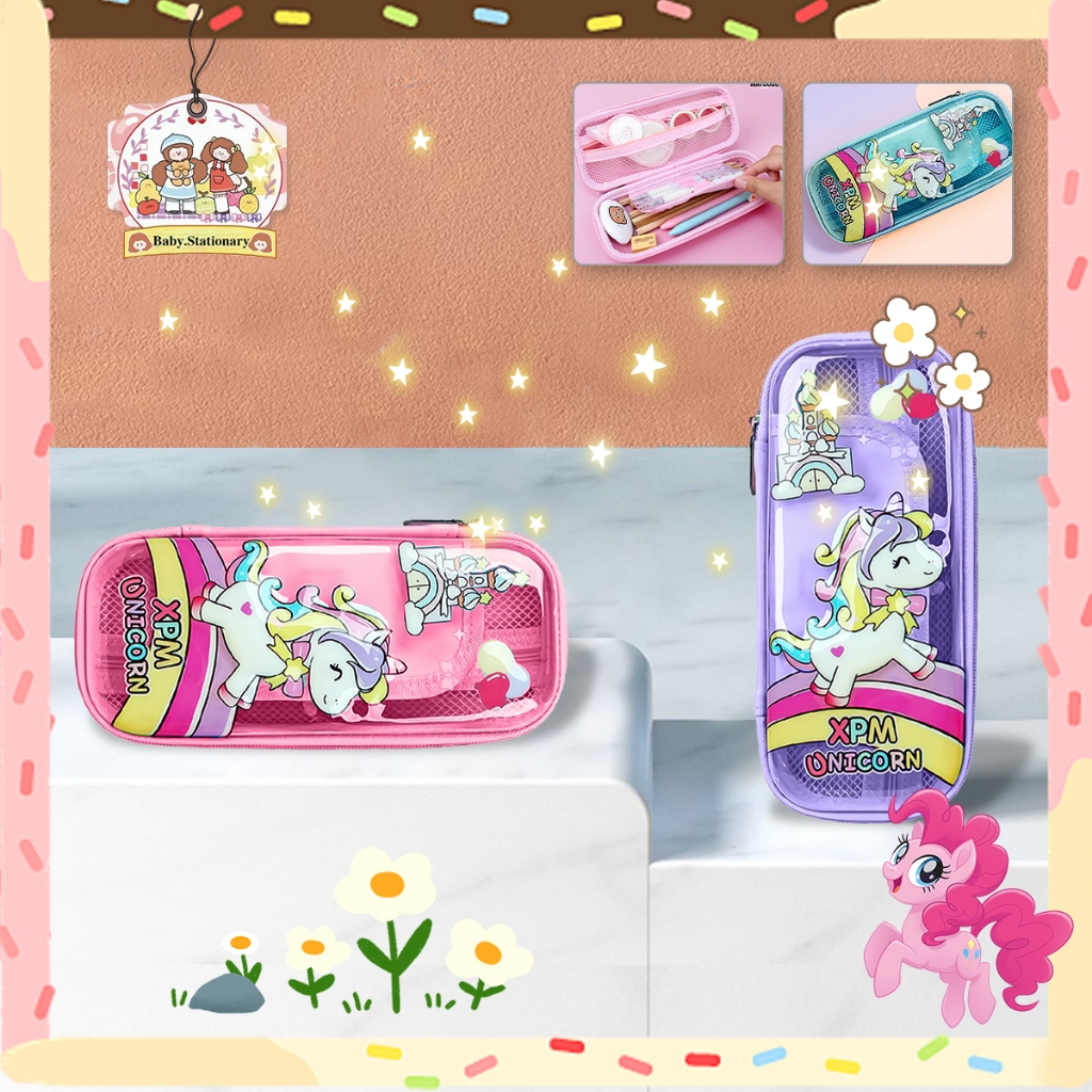 

Tempat Pensil 3D / Tempat Pensil Karakter Timbul / Tempat Pensil Sekolah Dasar / Tempat Pensil Transparan Unicorn