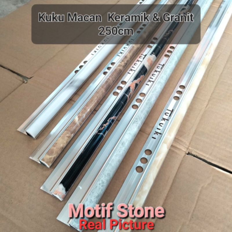 Kuku Macan 250cm / tiletrim / Bon Bon/ kuku Macan keramik dan granit