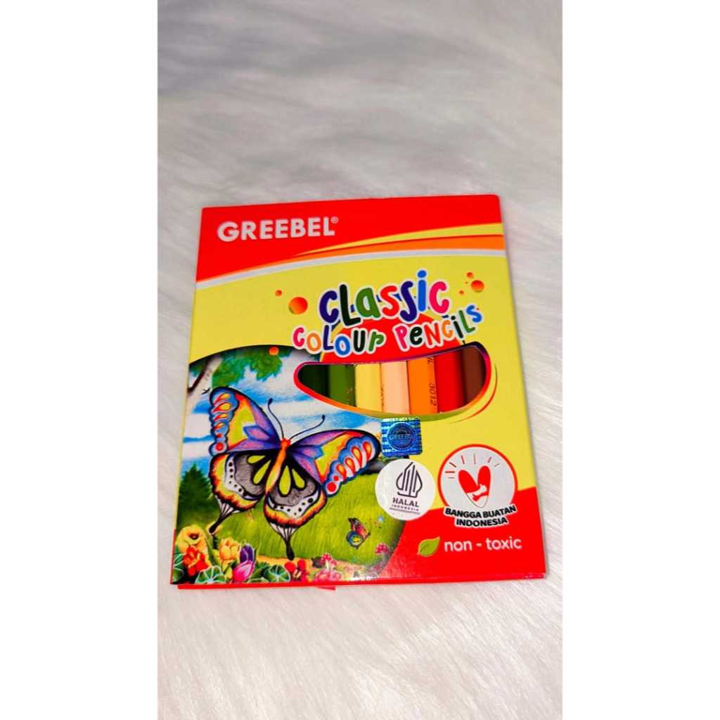 

PENSIL WARNA/KLIR GREEBEL 3012 12 PENDEK