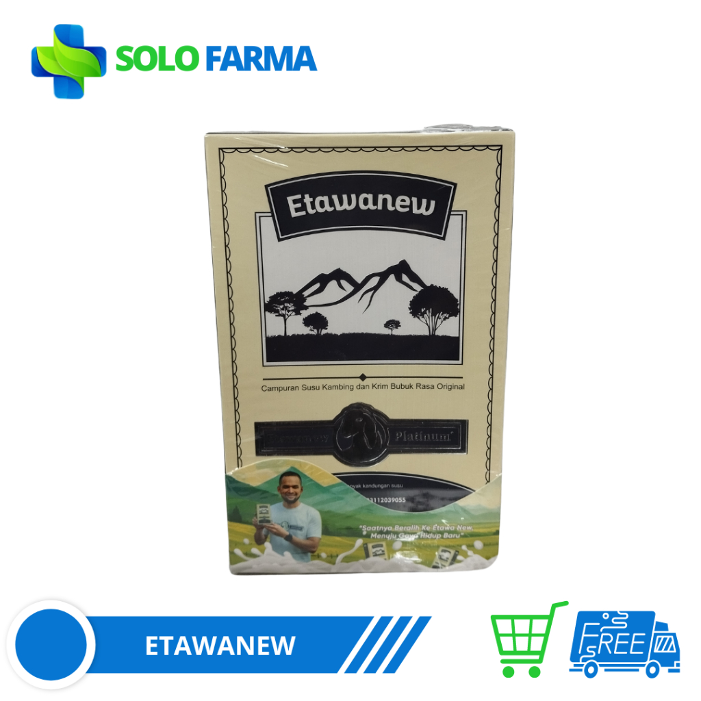 

Etawaku Platinum Susu Kambing Segar Etawa Bubuk Krimer Nabati Atasi Masalah Pernafasan Isi 200 Gram