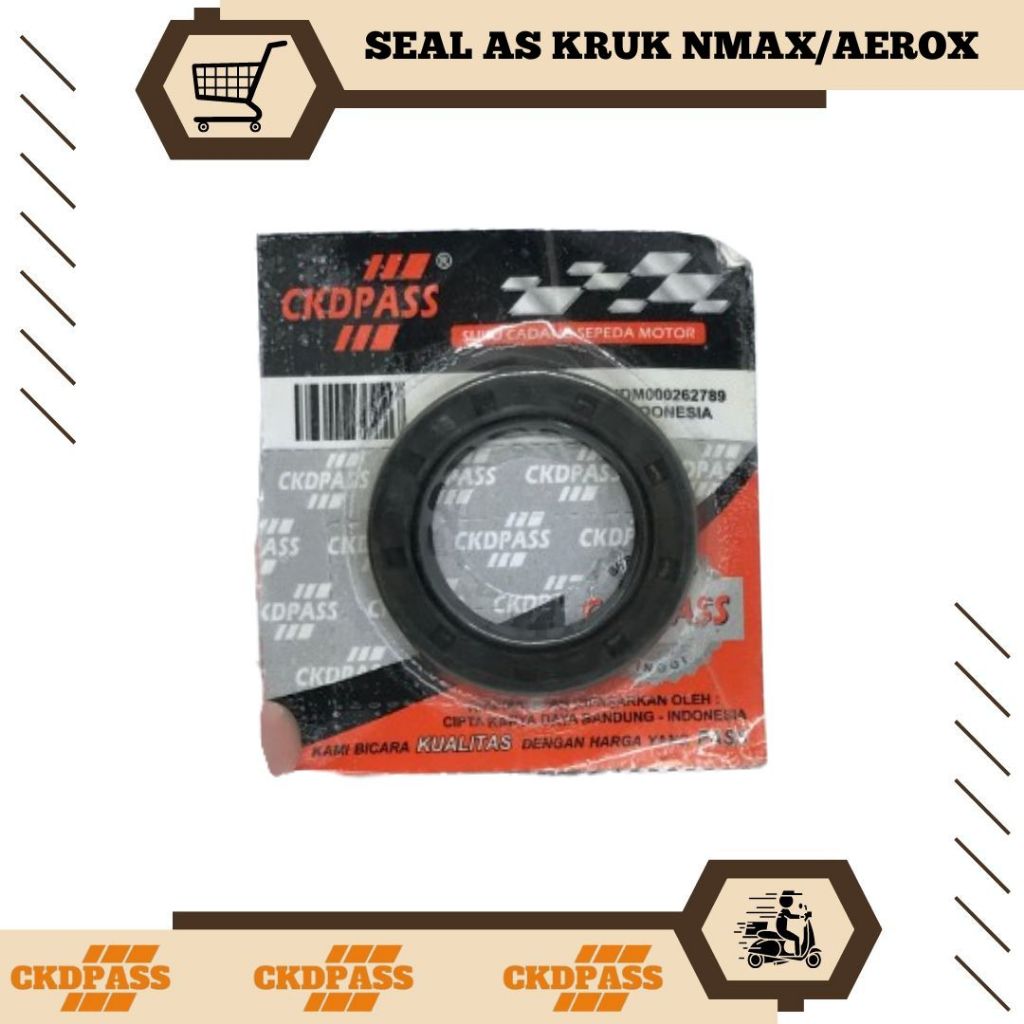 SEAL AS KRUK NMAX/AEROX CKD PASS || SIL AS KRUK YAMAHA NMAX AEROX MEREK CKDPASS