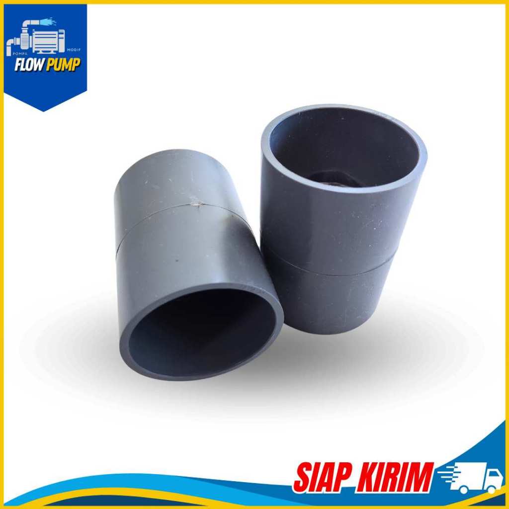 Tusen klep PVC 2 inch kualitas terbaik untuk pompa air modifikasi klep tengah tanpa saringan ready