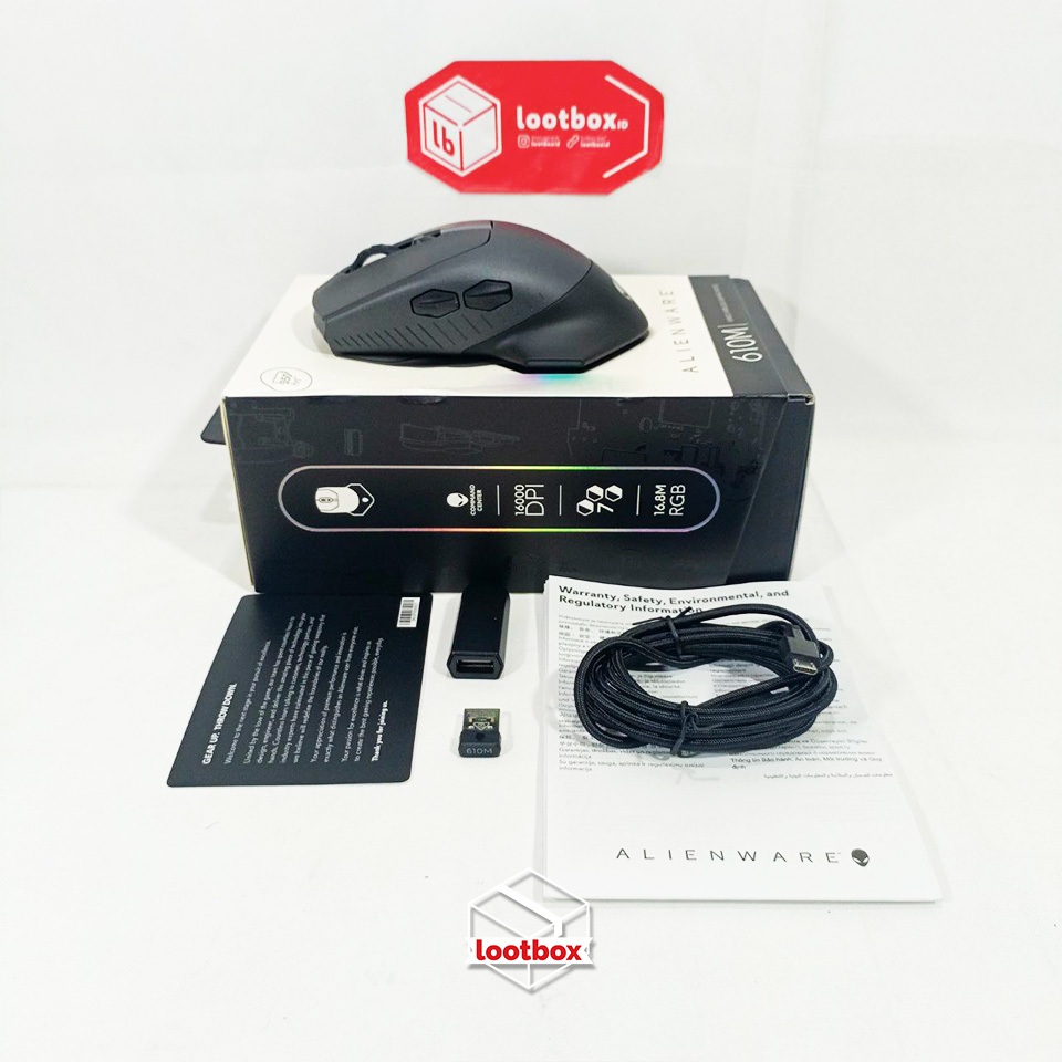 Mouse Gaming Wireless Alienware 610M AW610M - SECOND