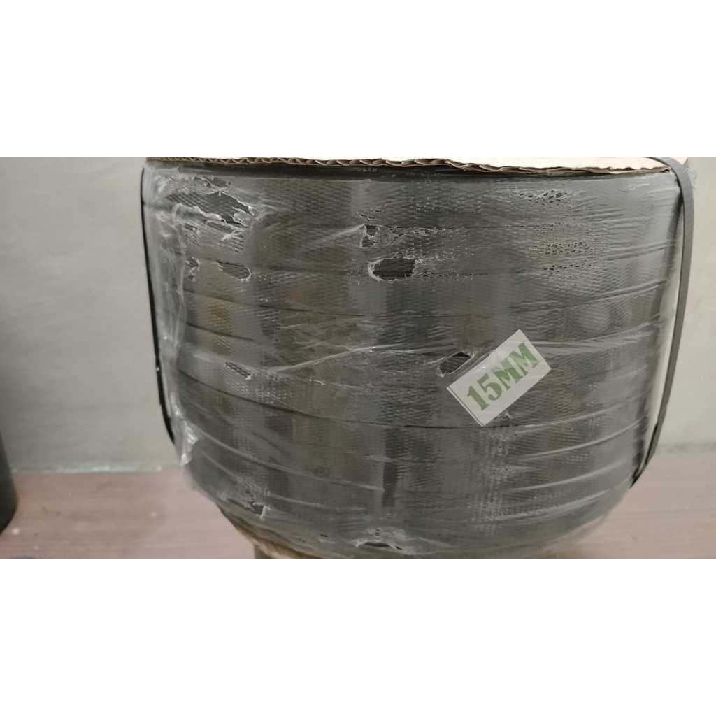 Tali Strapping Band/Tali Packing/Tali Klem - 15mm Hitam 7Kg