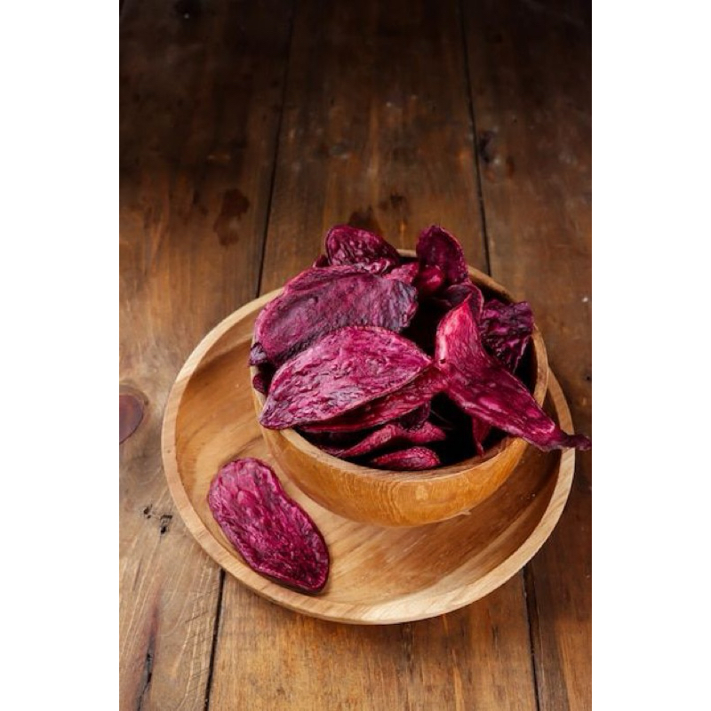 

Kripik Ubi Ungu Renyah 1Kg