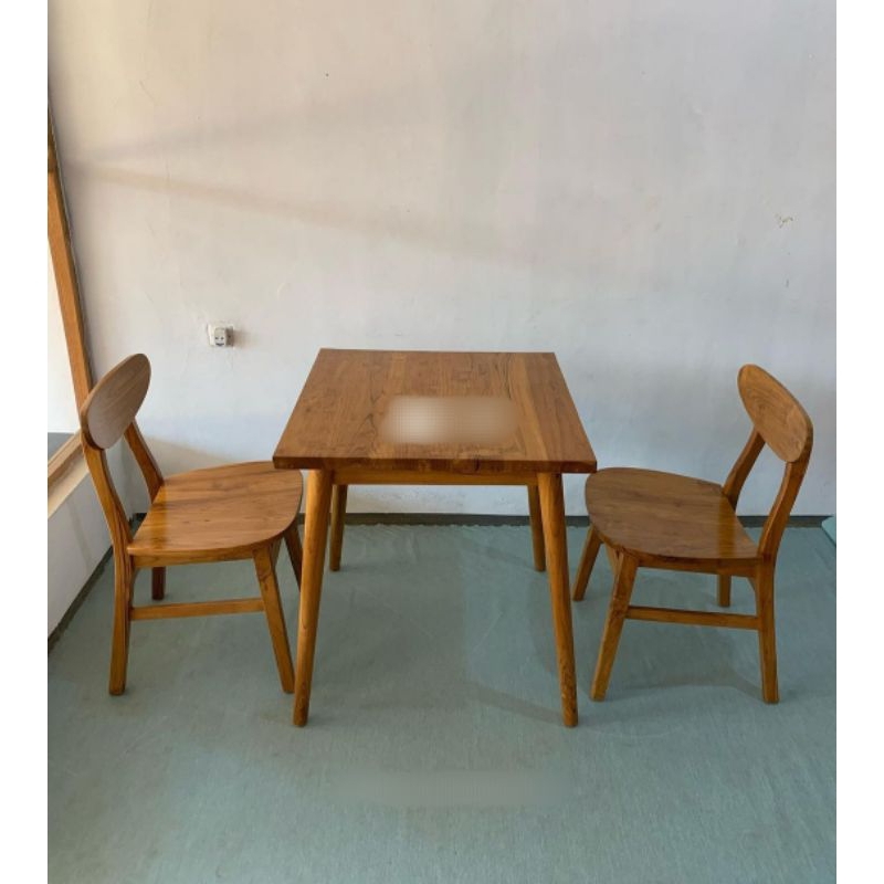 SET KURSI MEJA CAFE ROPAN/SET KURSI MEJA CAFE MINIMALIS