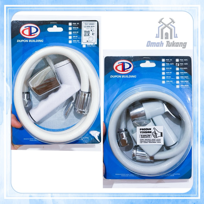 DUPON Jet Shower Bidet Cebok / Semprotan Closet P506 (Biru Muda) dan 503G (Putih)