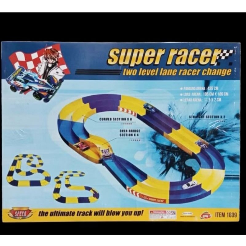 TREK TAMIYA SIRKUIT /ARENA MAINAN TAMIYA 2 JALUR WARNA