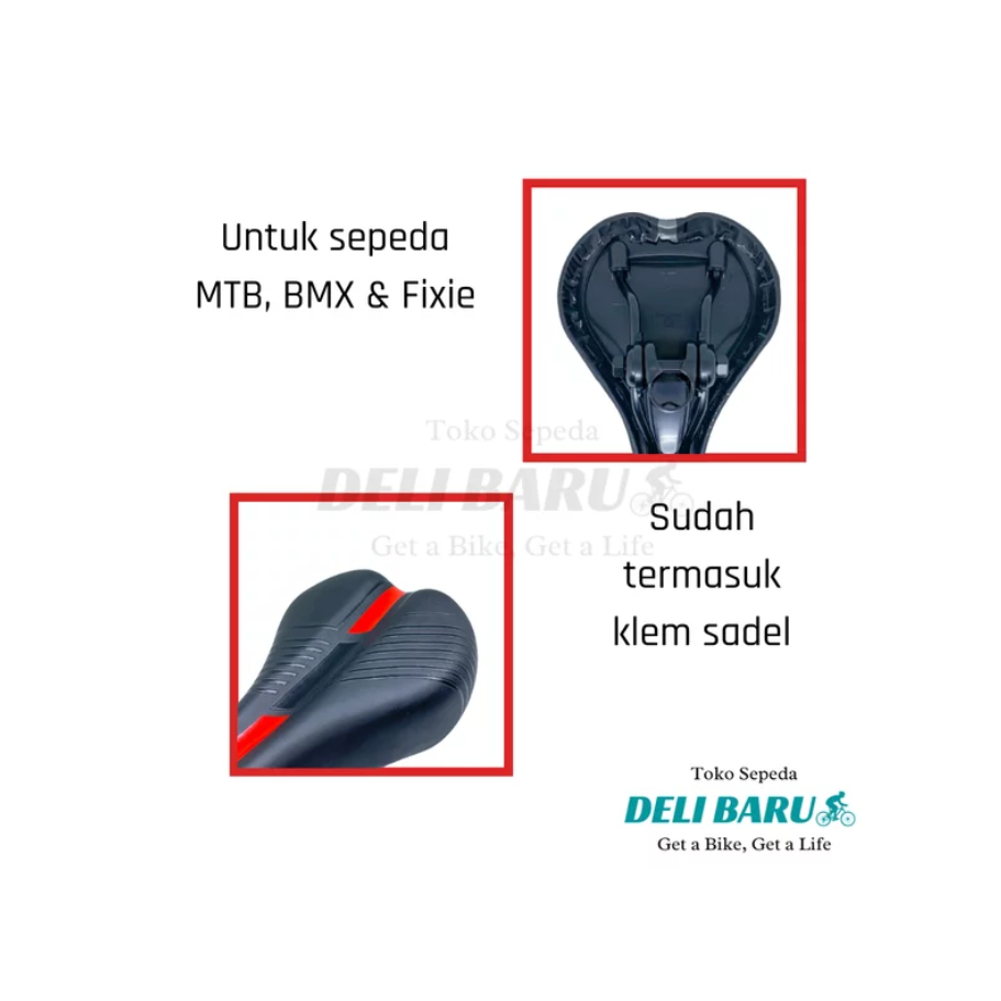 sadel pacific sepeda BMX MTB fixie
