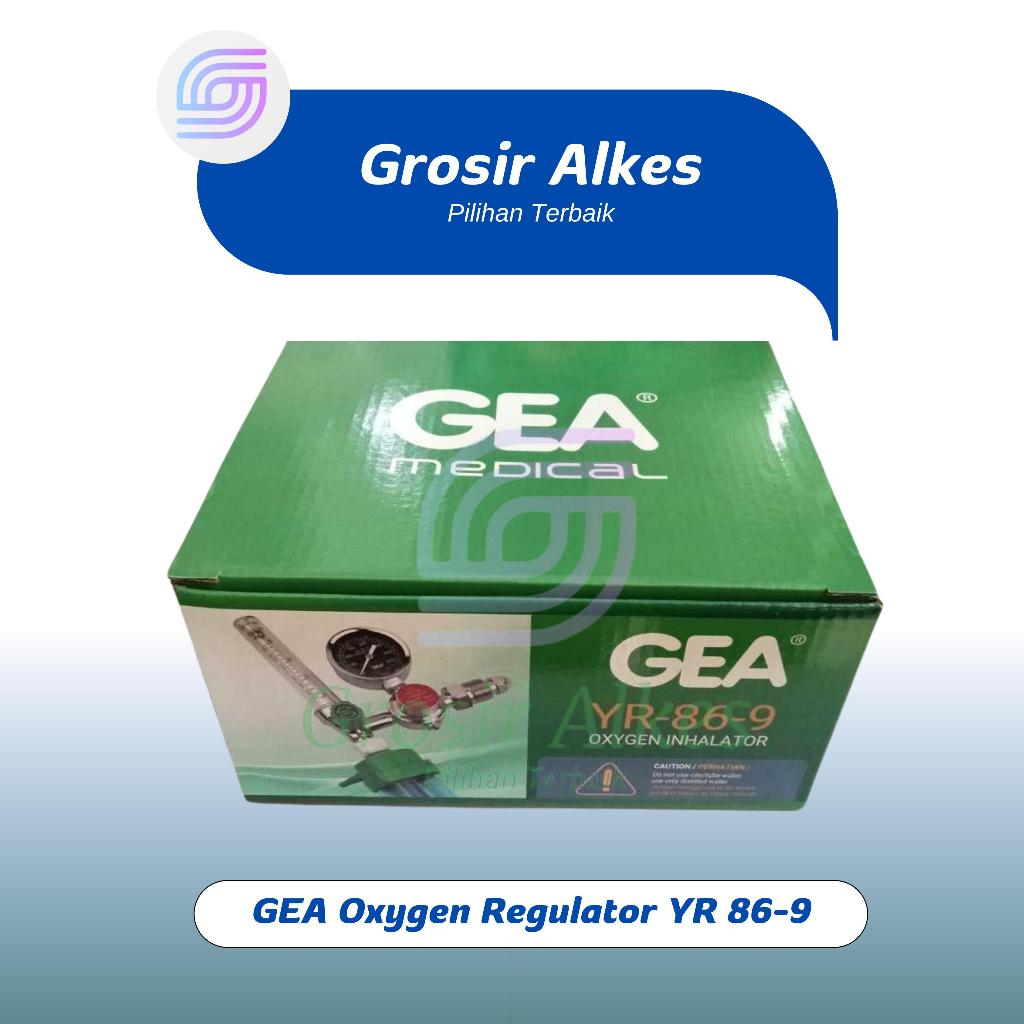 Regulator oksigen Gea / regulator tabung oksigen Gea /medical regulator Gea / regulator medis gea