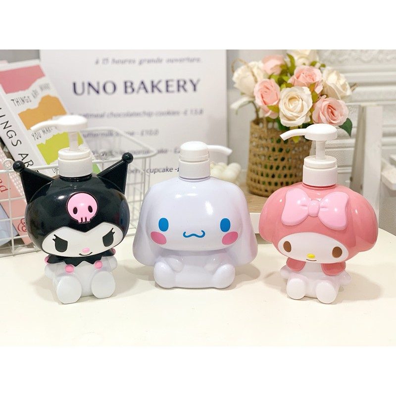GM  - TEMPAT SABUN CAIR SANRIO | FOAM SABUN CAIR | BOTOL SABUN SANRIO | CINAMORROL | KUROMI | MELODY