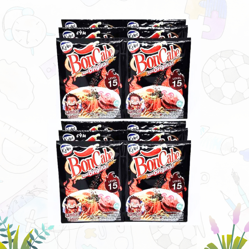 

Boncabe Sambal Tabur Level 15 12x5.5gr (Renceng)