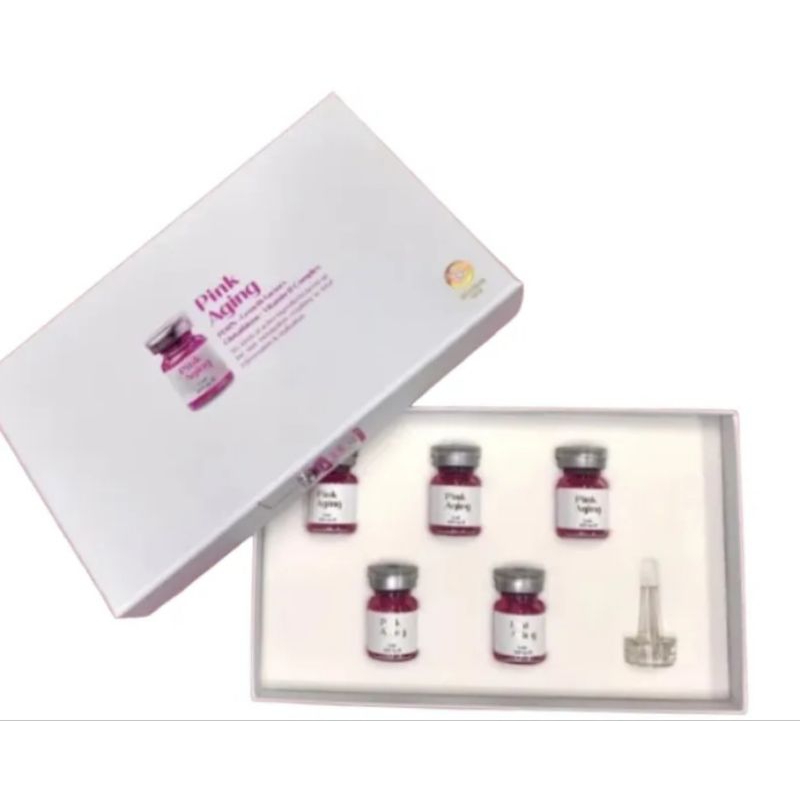 Ribeskin pink aging DNA SALMON SKIN BOOSTER