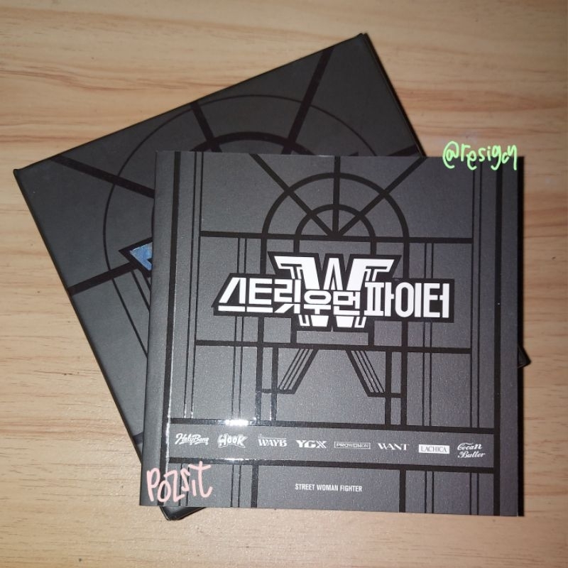 Street Woman Fighter / SWF Album ( YGX set photocard pc )
