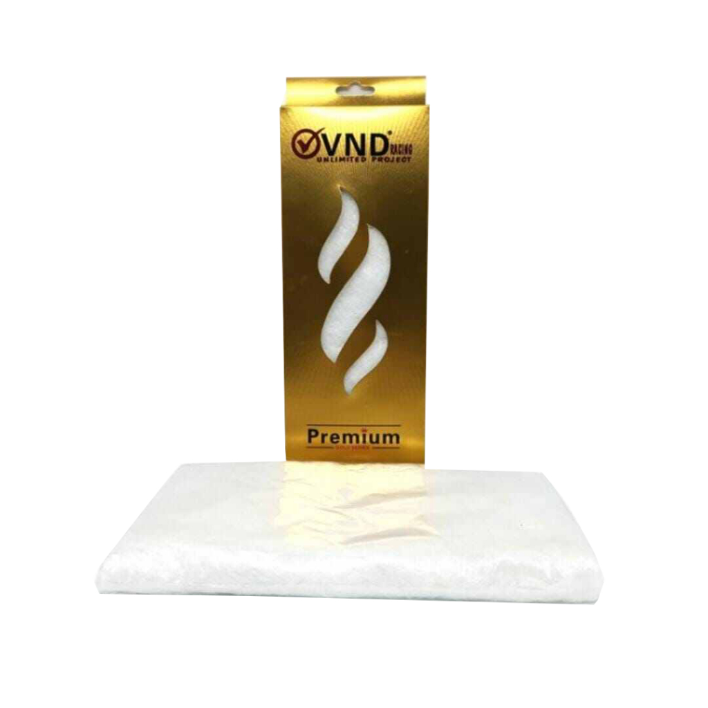 VND Glasswool Putih Peredam Knalpot Anti Bakar Motor Universal ORIGINAL VND RACING