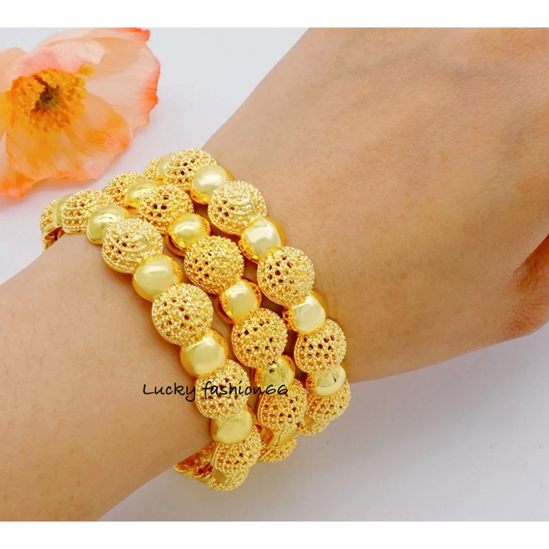 GELANG KERONCONG DUBAI UKIR A