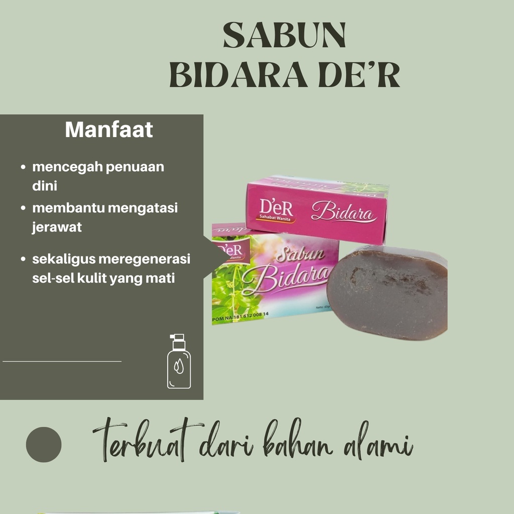 SABUN BIDARA DE'R  |  SABUN BIDARA DER  |  SABUN BIDARA